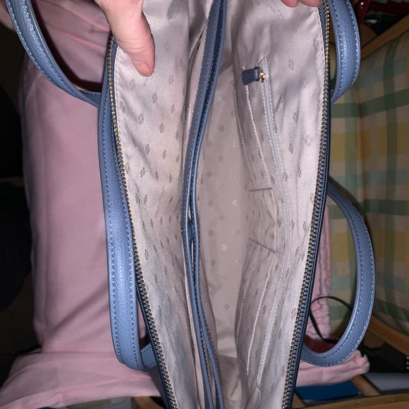 Kate Spade Gray and Blue Laptop Bag - Picture 3 of 3